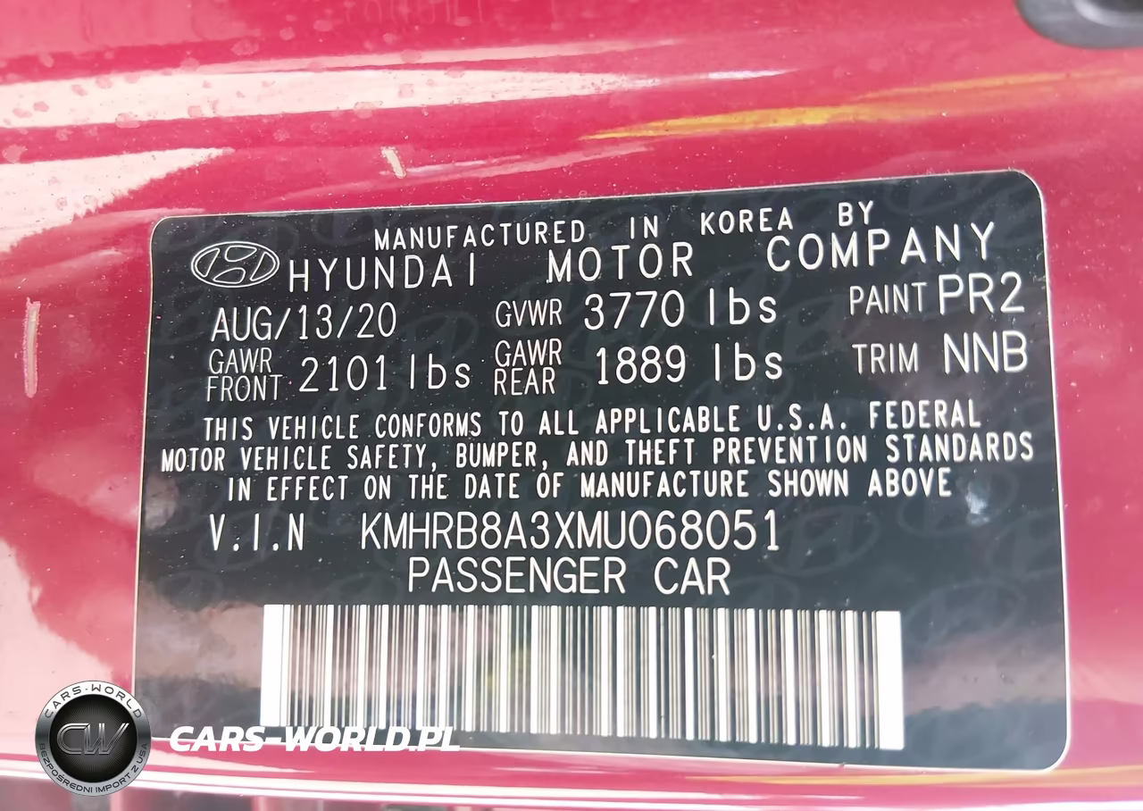 2021 Hyundai Venue Se VIN:KMHRB8A3XMU068051 - 9