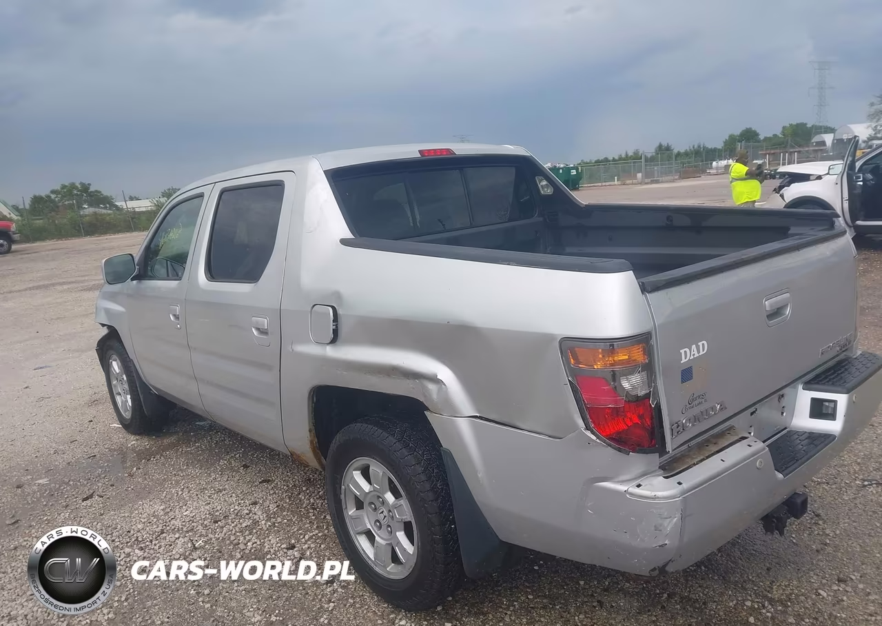 2008 Honda Ridgeline Rtl VIN:2HJYK16588H540592 - 3