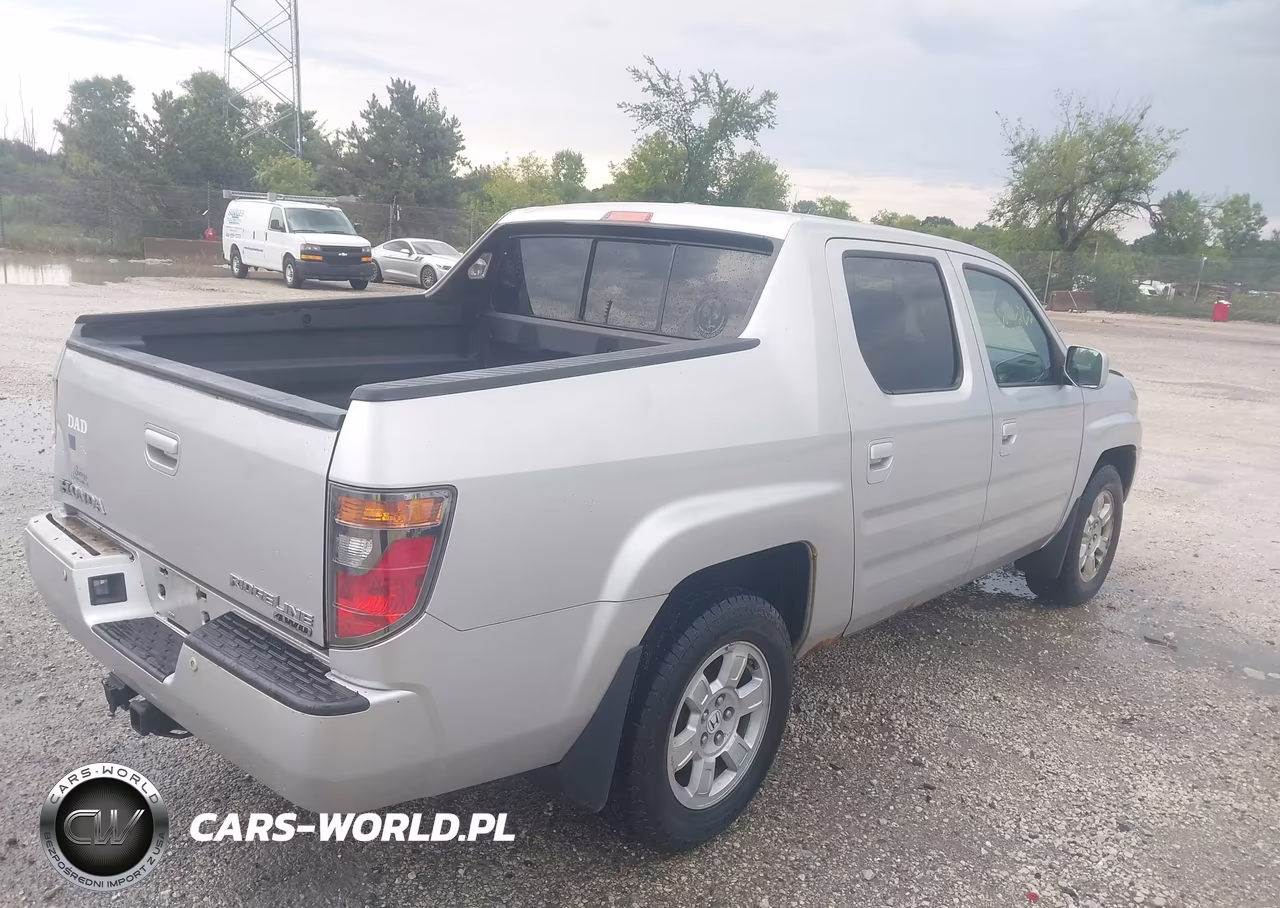2008 Honda Ridgeline Rtl VIN:2HJYK16588H540592 - 4
