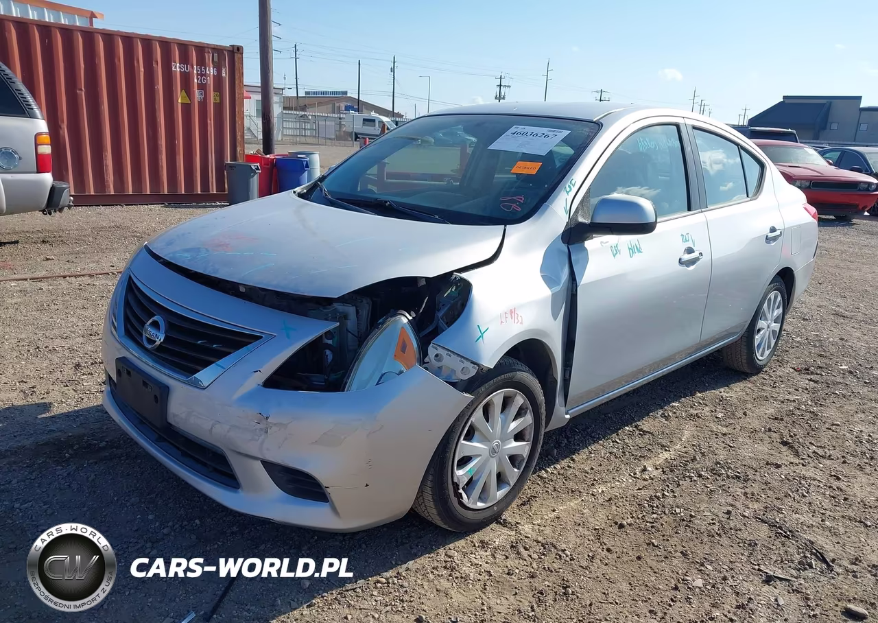 2012 Nissan Versa 1.6 Sv VIN:3N1CN7APXCL812984 - 2
