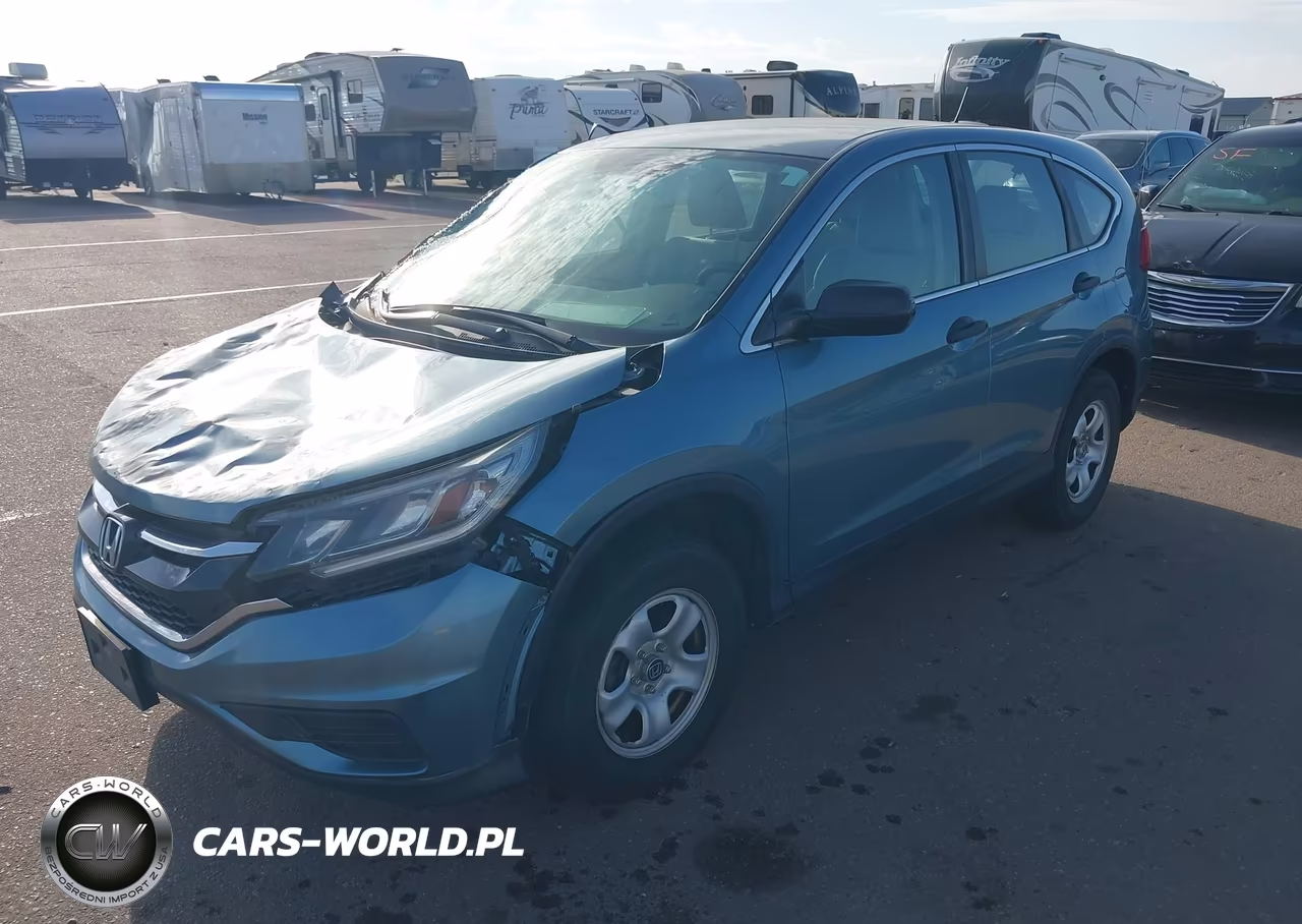 2015 Honda Cr-V Lx VIN:5J6RM4H38FL011847 - 2