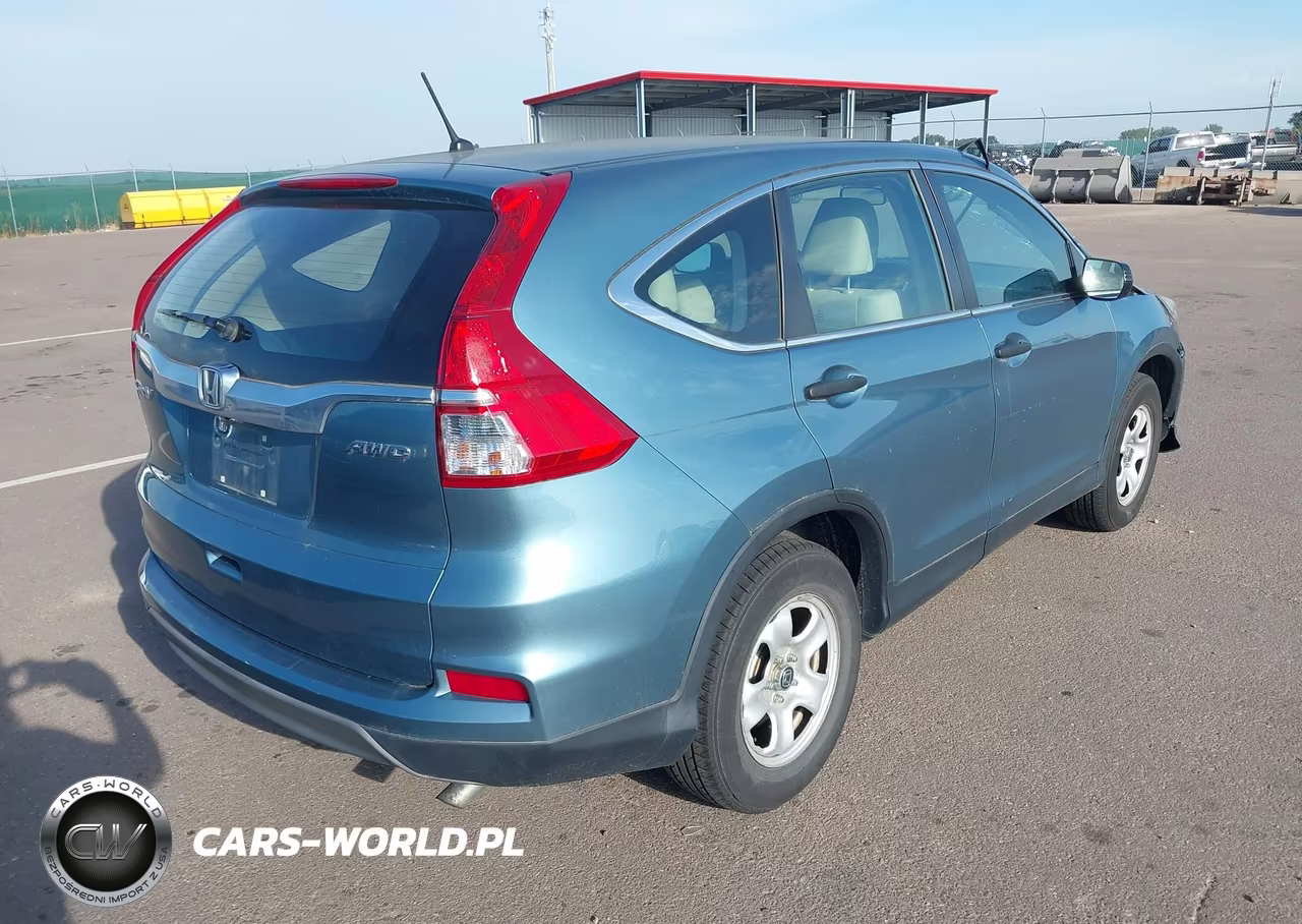 2015 Honda Cr-V Lx VIN:5J6RM4H38FL011847 - 4