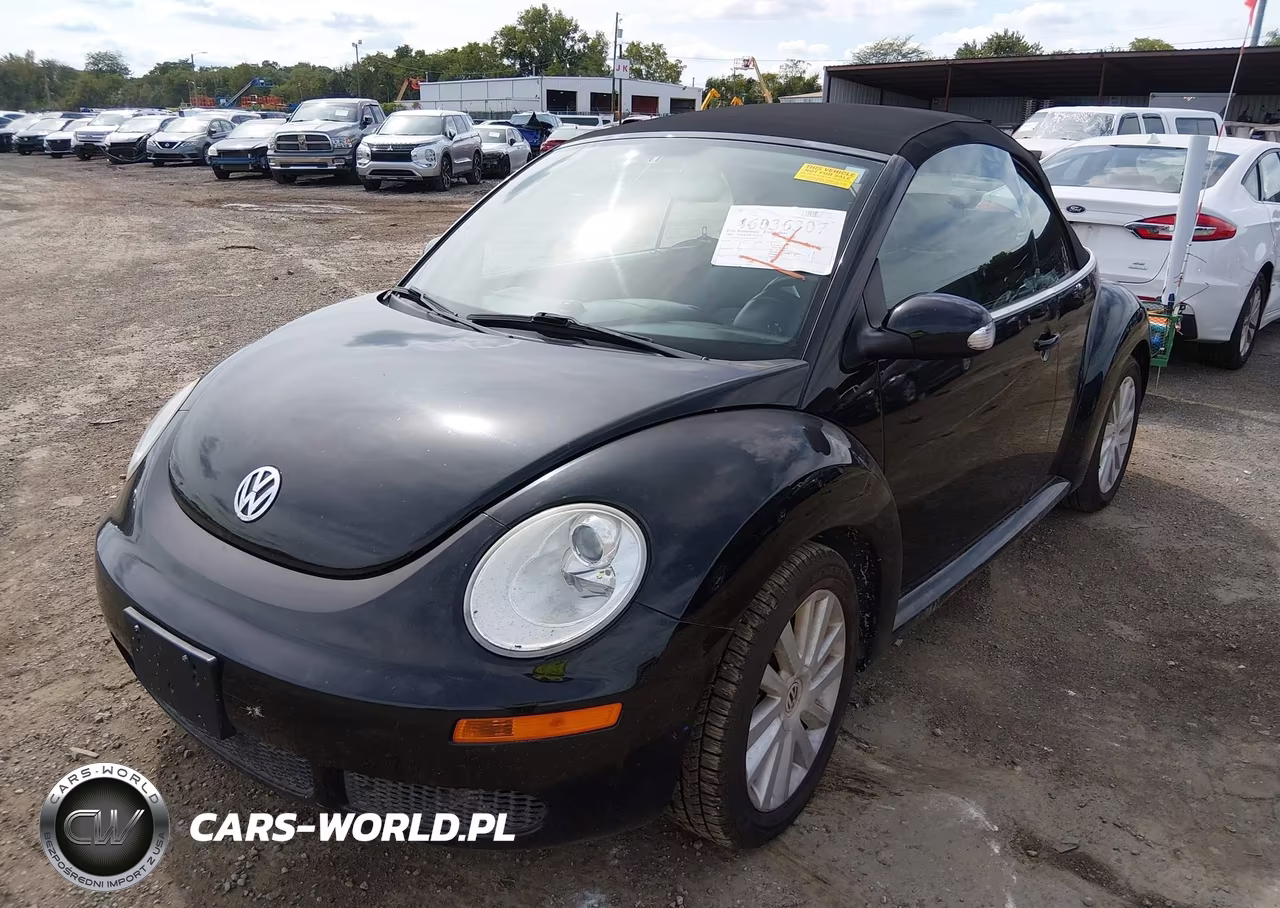 2008 Volkswagen New Beetle Se VIN:3VWRF31Y08M418429 - 2