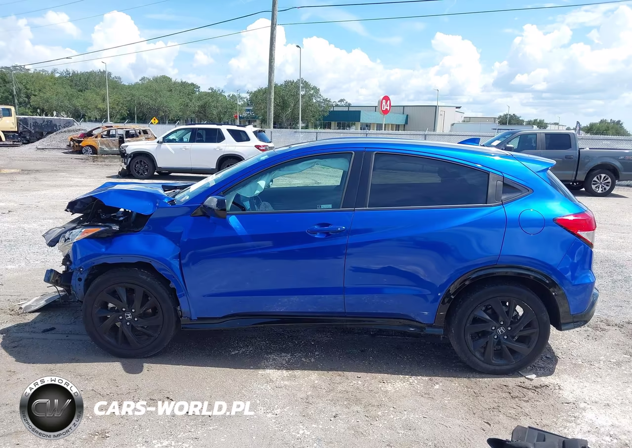 2022 Honda Hr-V Awd Sport VIN:3CZRU6H13NM749398 - 15