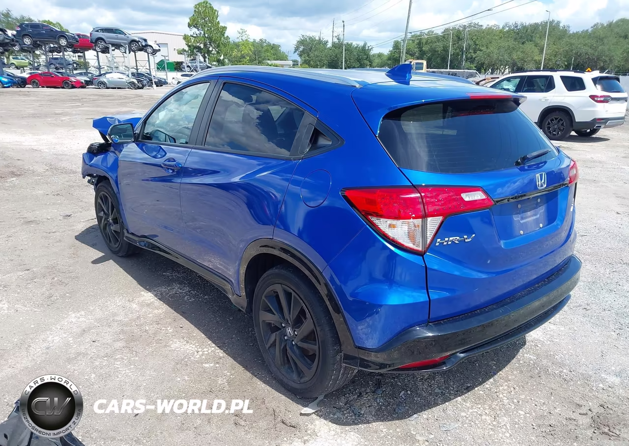 2022 Honda Hr-V Awd Sport VIN:3CZRU6H13NM749398 - 3