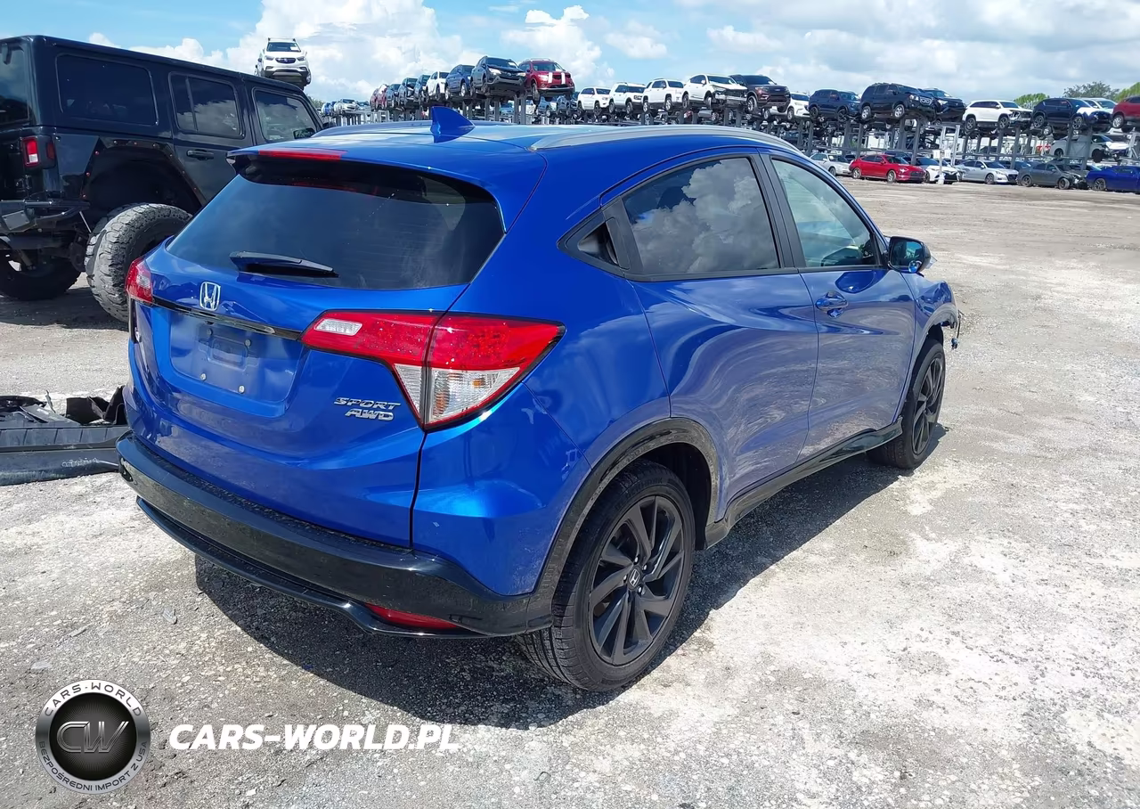 2022 Honda Hr-V Awd Sport VIN:3CZRU6H13NM749398 - 4