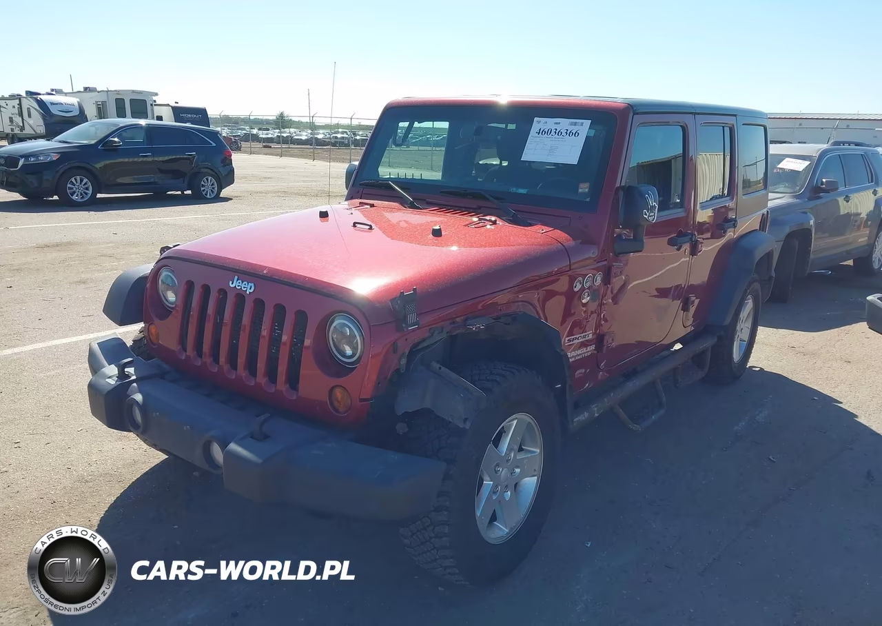 2013 Jeep Wrangler Unlimited Sport VIN:1C4BJWDG5DL615485 - 2