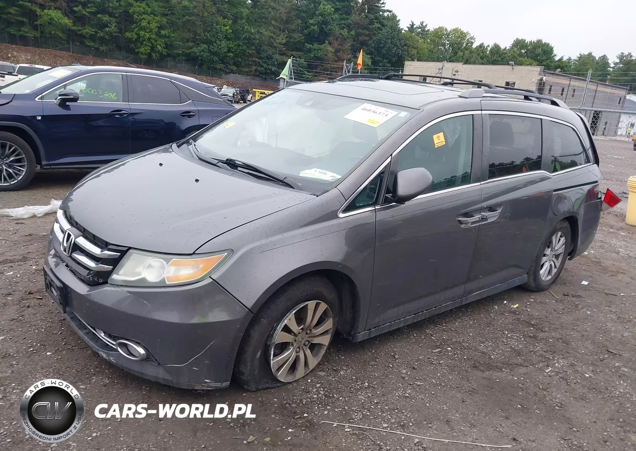 2016 Honda Odyssey Ex-L VIN:5FNRL5H6XGB049075 - 2