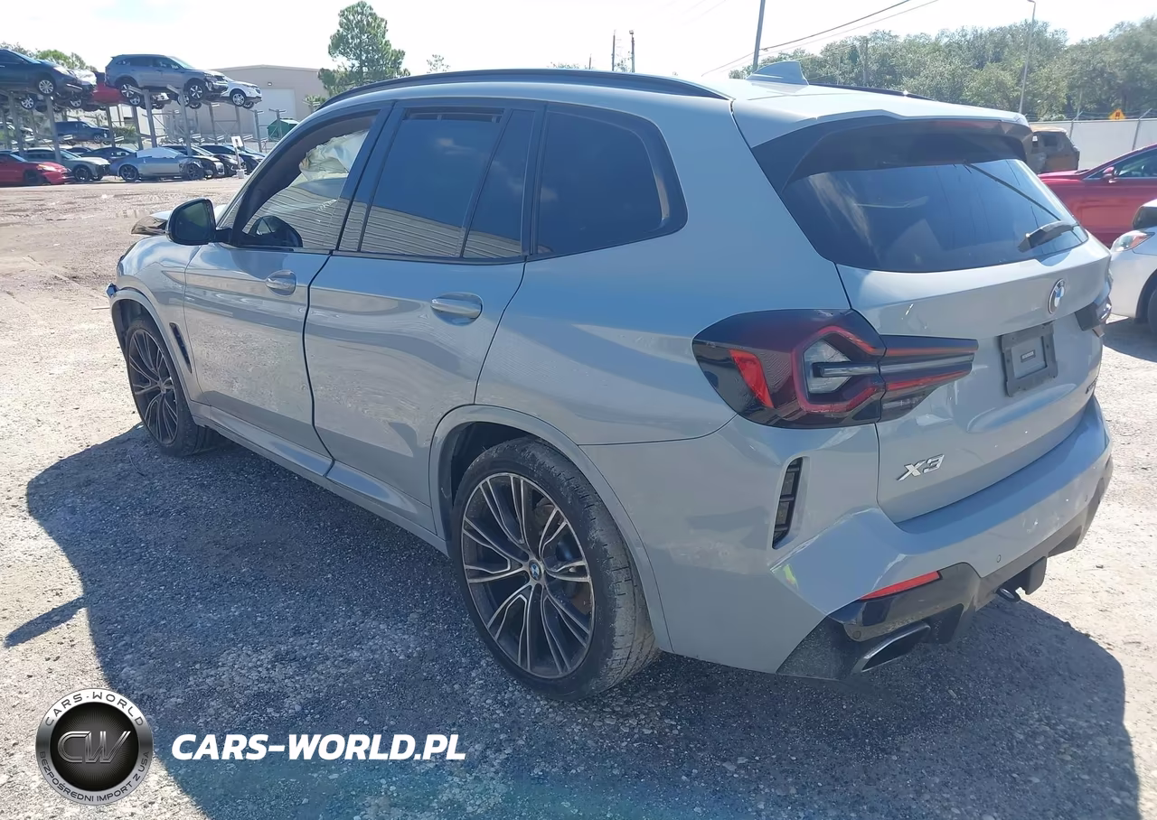 2022 BMW X3 xDrive30I VIN:5UX53DP01N9K26401 - 3