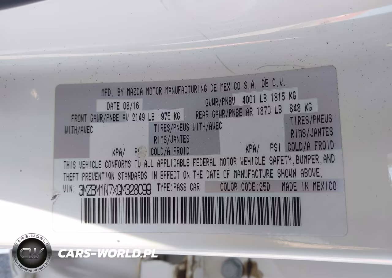 2016 Mazda Mazda3 I Grand Touring VIN:3MZBM1N7XGM328099 - 9
