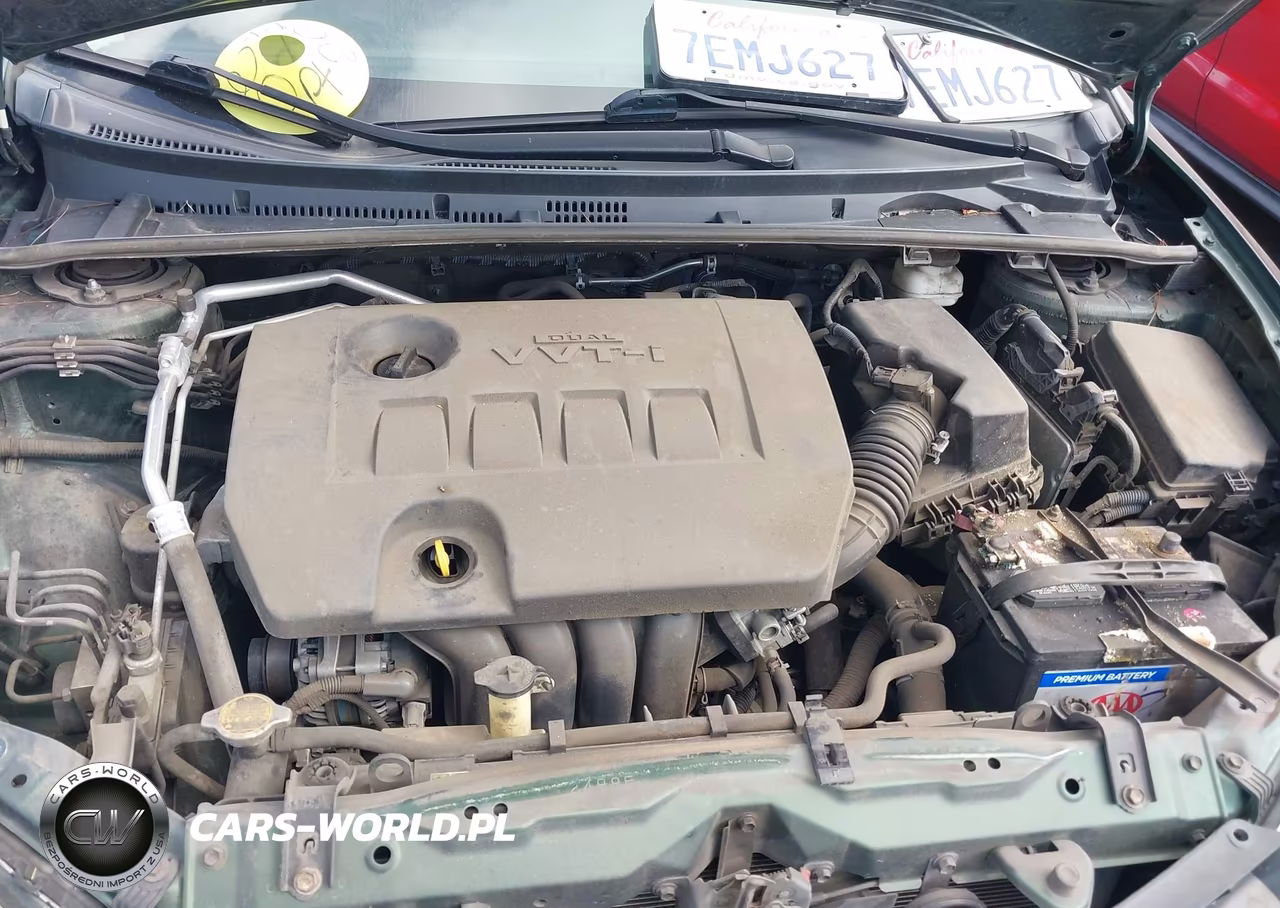 2014 Toyota Corolla Le Plus VIN:5YFBURHE1EP100445 - 10