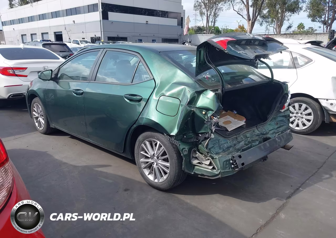 2014 Toyota Corolla Le Plus VIN:5YFBURHE1EP100445 - 3