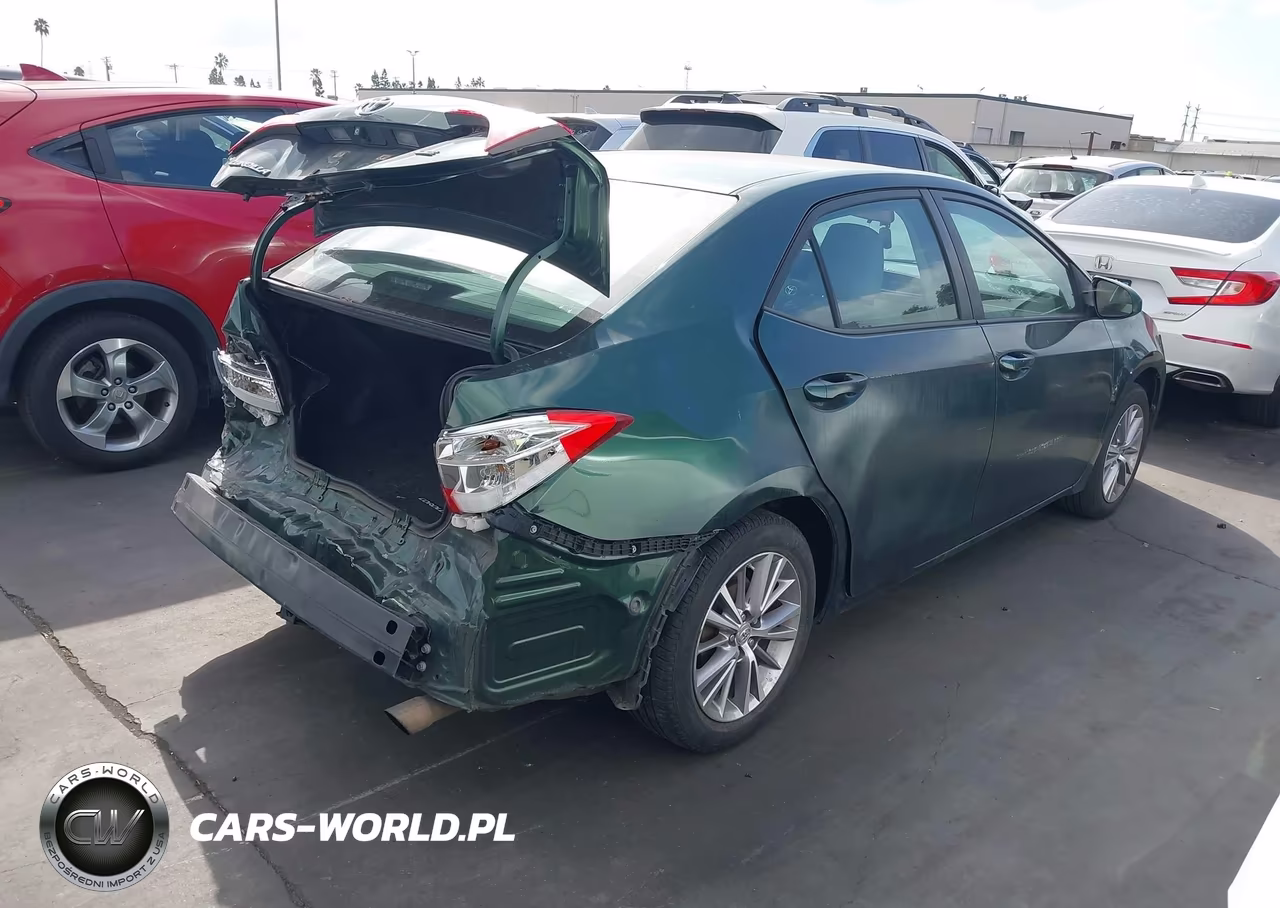 2014 Toyota Corolla Le Plus VIN:5YFBURHE1EP100445 - 4