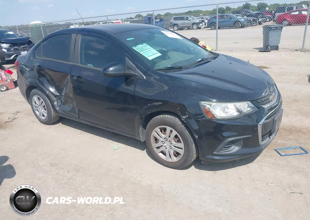 2018 Chevrolet Sonic Ls Auto VIN:1G1JB5SH6J4108351 - 1