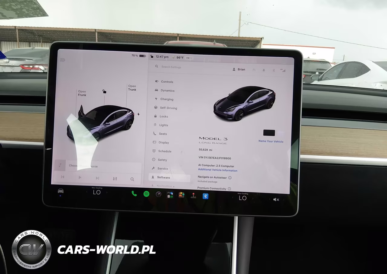 2018 Tesla Model 3 Long Range-Mid Range VIN:5YJ3E1EA2JF018900 - 7