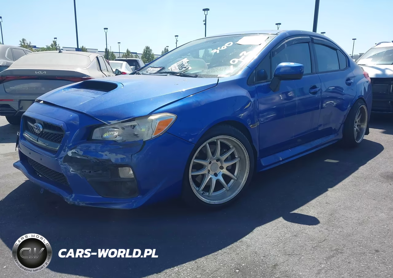 2017 Subaru Wrx VIN:JF1VA1B60H9805942 - 2