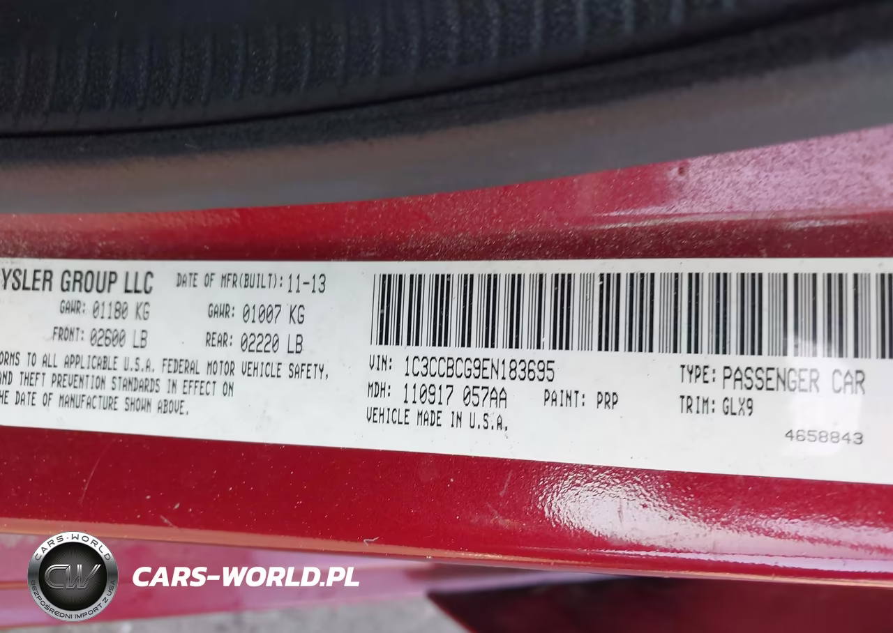 2014 Chrysler 200 Limited VIN:1C3CCBCG9EN183695 - 9