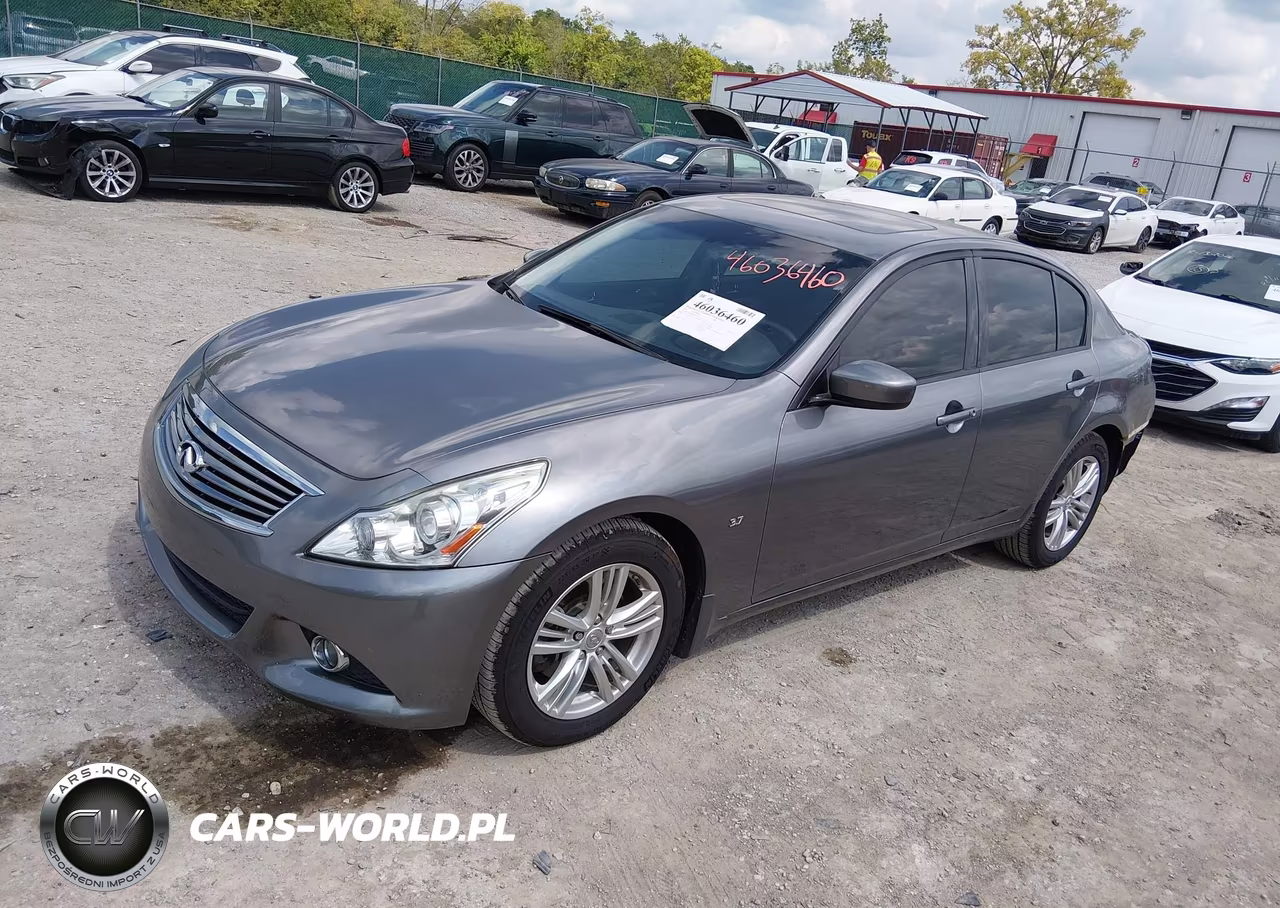 2015 Infiniti Q40 VIN:JN1CV6AR6FM651507 - 2