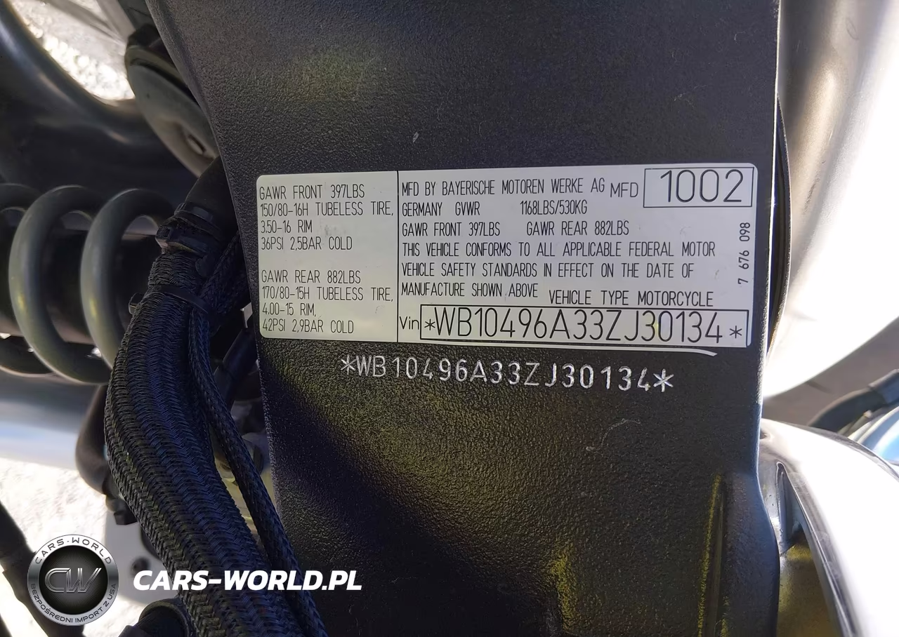 2003 BMW R1200 Cl VIN:WB10496A33ZJ30134 - 10
