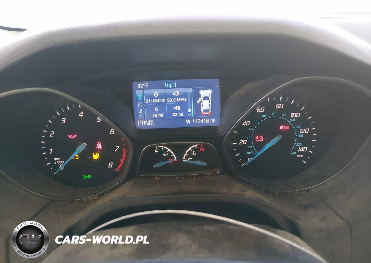 2014 Ford Focus Se VIN:1FADP3F27EL420518 - 7