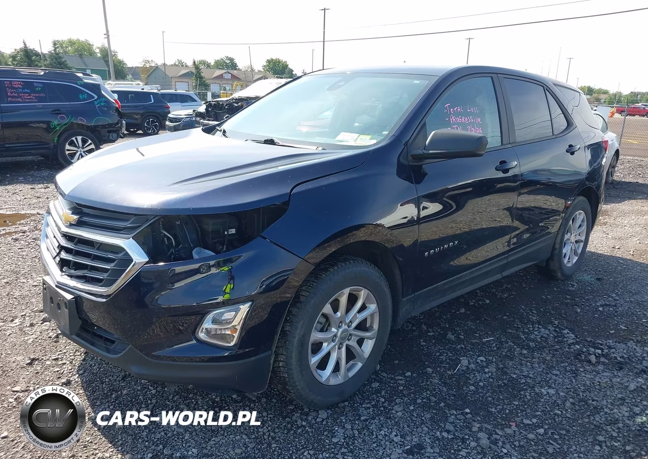 2021 Chevrolet Equinox Awd Ls VIN:3GNAXSEV5MS133973 - 2