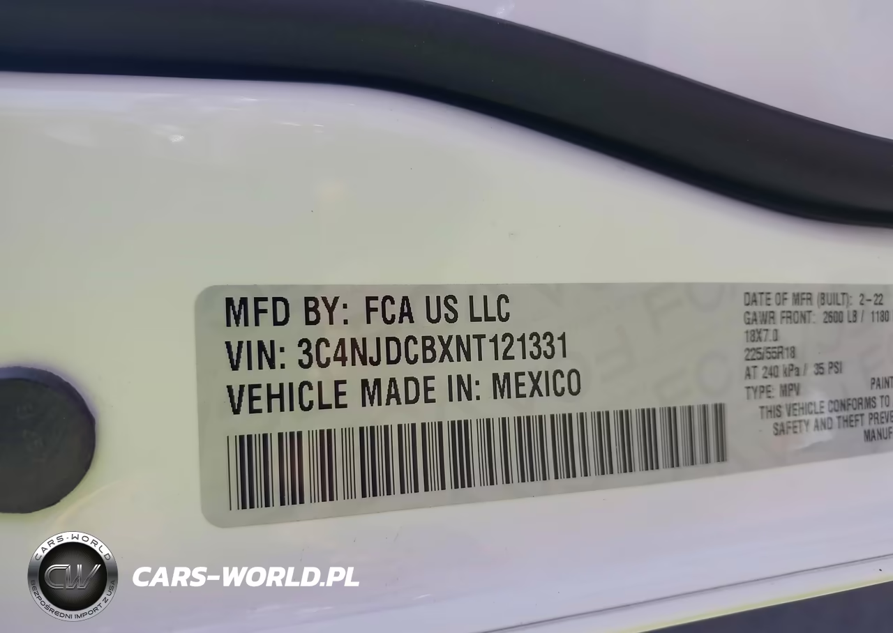 2022 Jeep Compass Limited 4X4 VIN:3C4NJDCBXNT121331 - 9