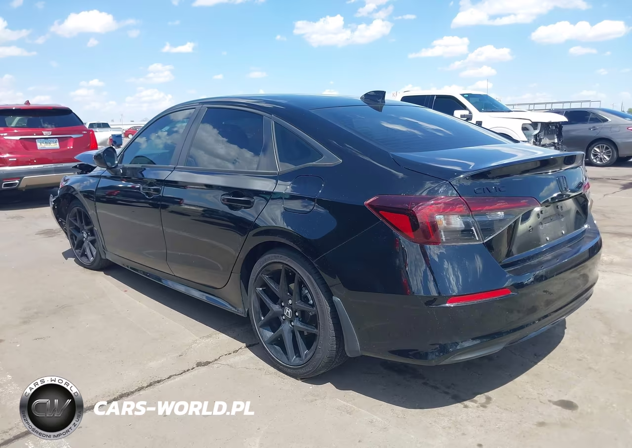 2026 Honda Civic Sport VIN:2HGFE2F51TH537021 - 3