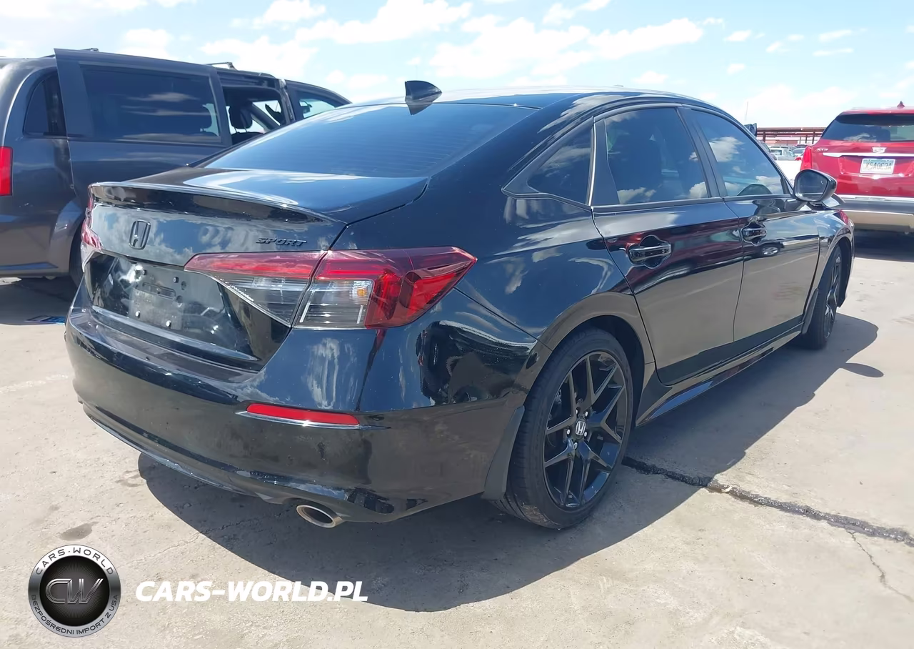 2026 Honda Civic Sport VIN:2HGFE2F51TH537021 - 4