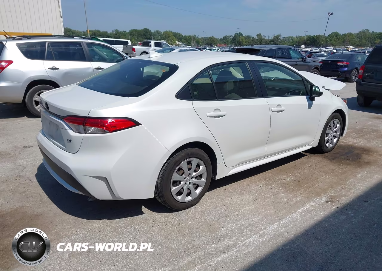 2022 Toyota Corolla Le VIN:JTDEPMAE8NJ194751 - 4