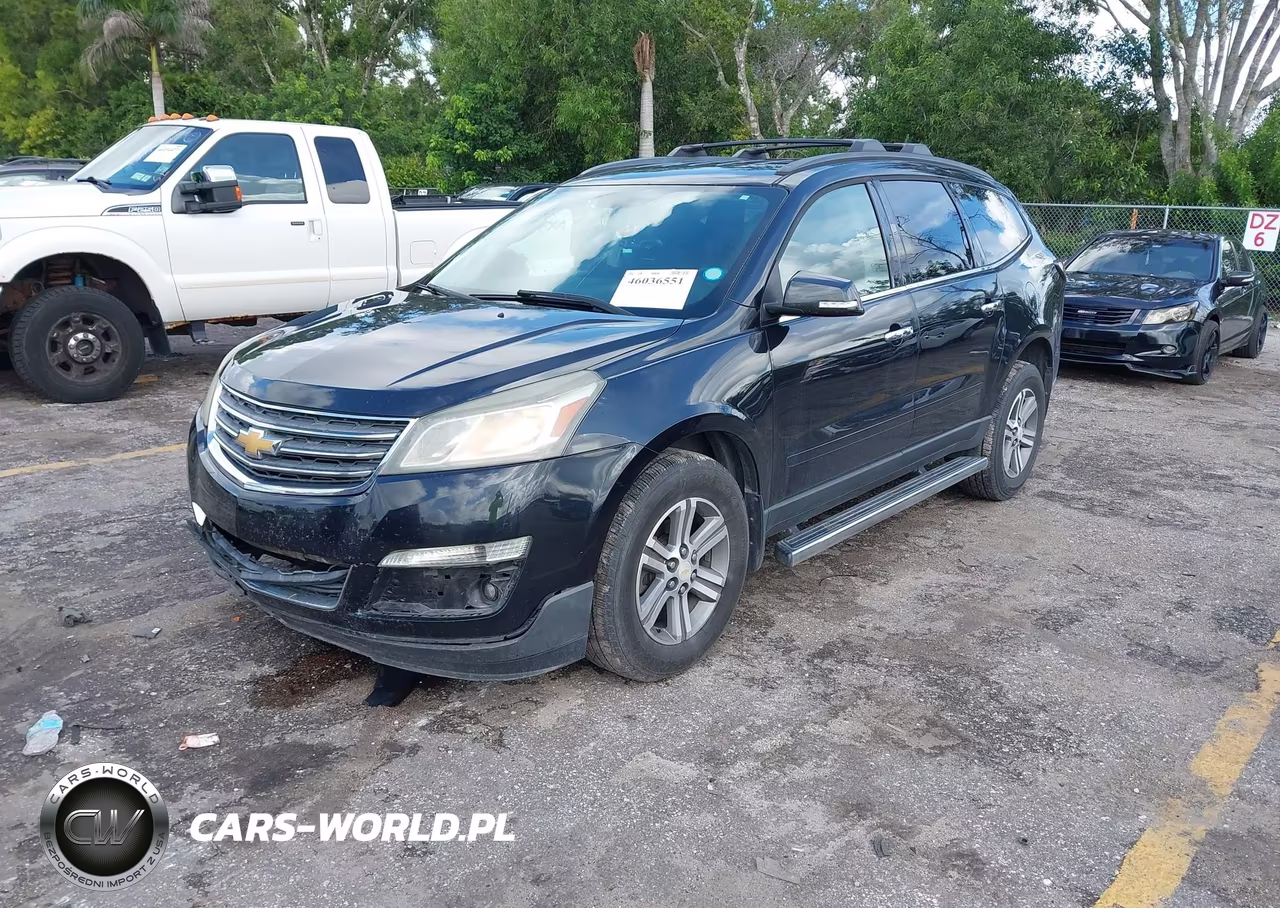 2015 Chevrolet Traverse 2Lt VIN:1GNKRHKD0FJ178952 - 2