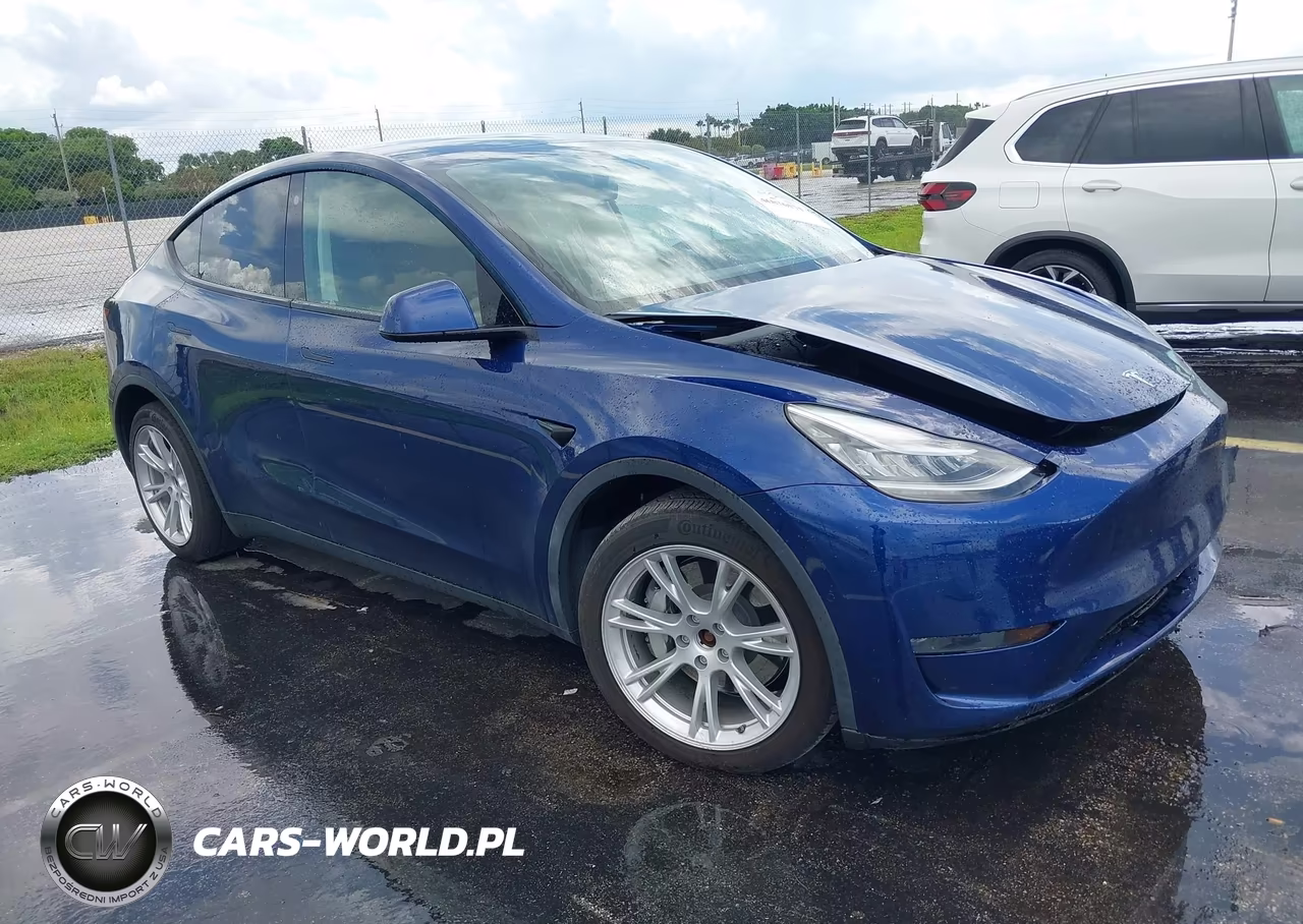 2021 Tesla Model Y Long Range Dual Motor All-Wheel Drive VIN:5YJYGDEE8MF071299 - 1