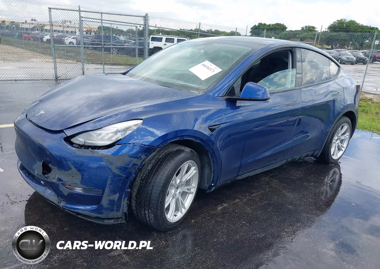 2021 Tesla Model Y Long Range Dual Motor All-Wheel Drive VIN:5YJYGDEE8MF071299 - 2