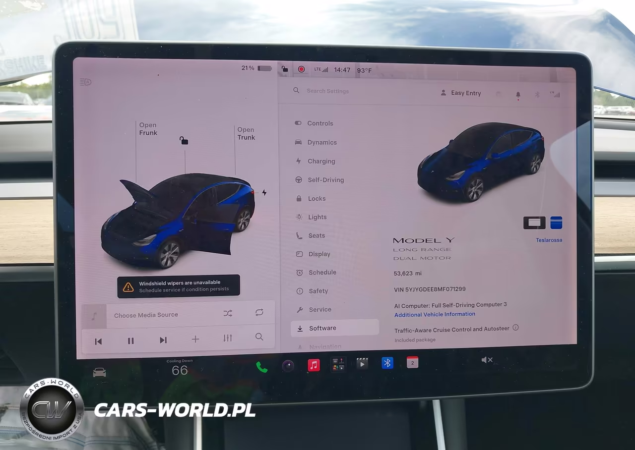 2021 Tesla Model Y Long Range Dual Motor All-Wheel Drive VIN:5YJYGDEE8MF071299 - 7