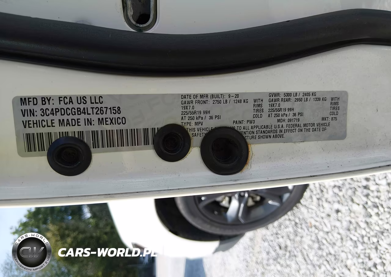 2020 Dodge Journey Crossroad VIN:3C4PDCGB4LT267158 - 9