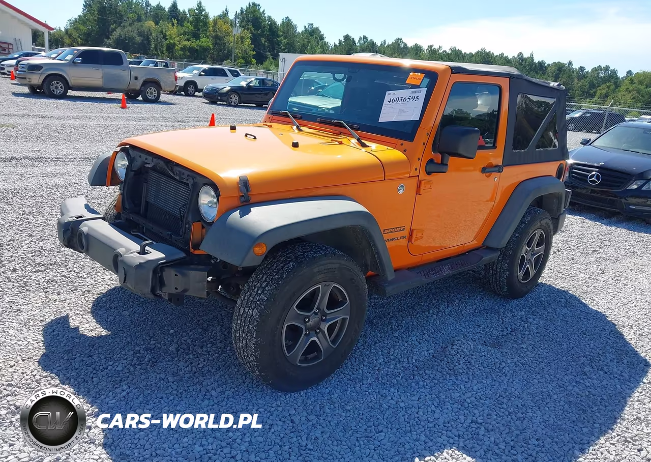 2012 Jeep Wrangler Sport VIN:1C4AJWAGXCL285132 - 2
