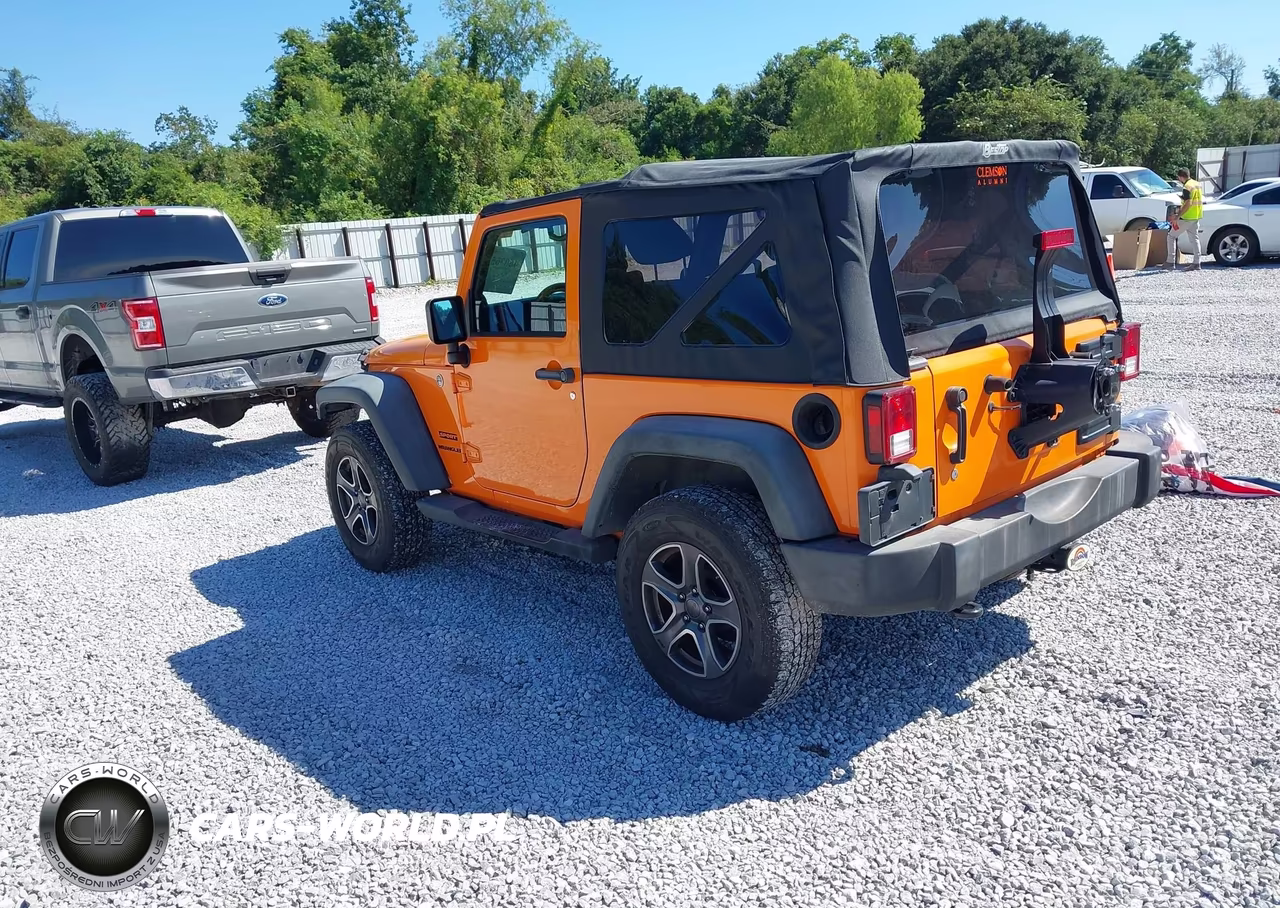 2012 Jeep Wrangler Sport VIN:1C4AJWAGXCL285132 - 3