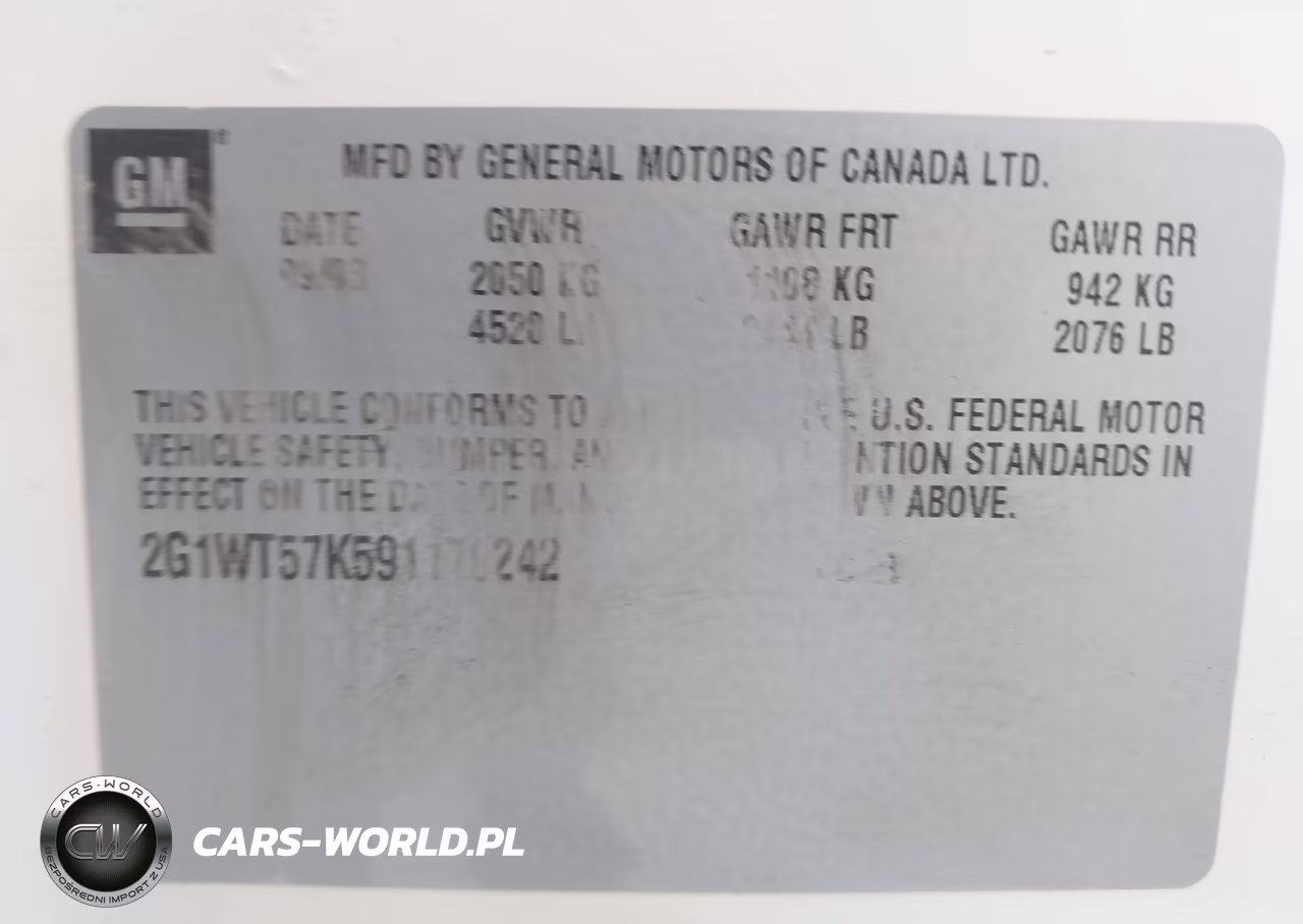 2009 Chevrolet Impala Lt VIN:2G1WT57K591170242 - 9