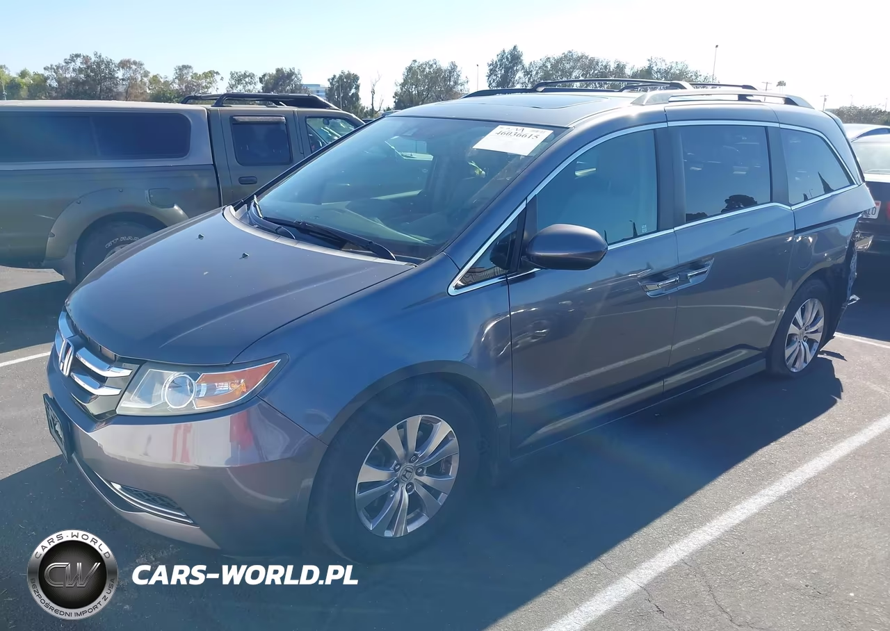 2014 Honda Odyssey Ex-L VIN:5FNRL5H61EB074587 - 2