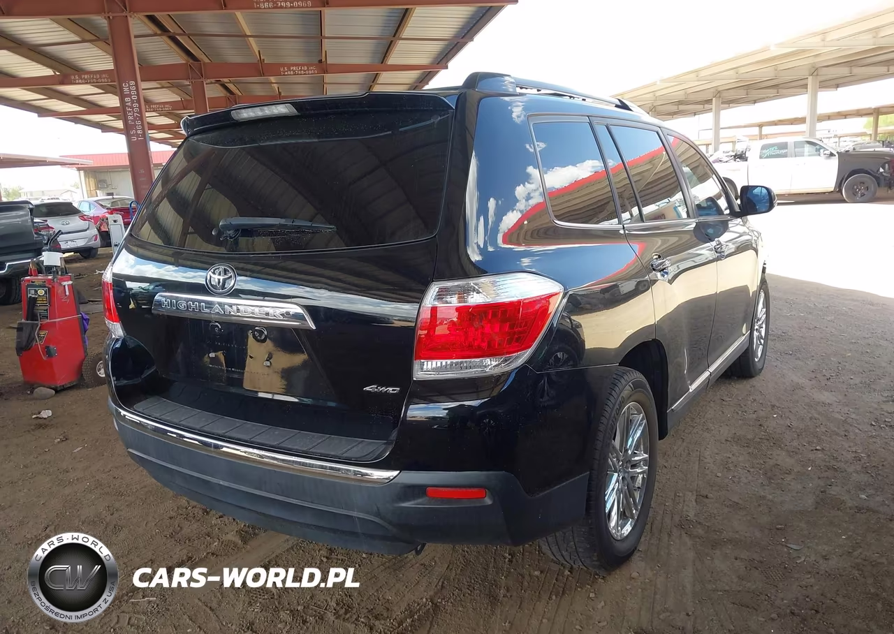 2013 Toyota Highlander Se V6 VIN:5TDBK3EH8DS200551 - 4
