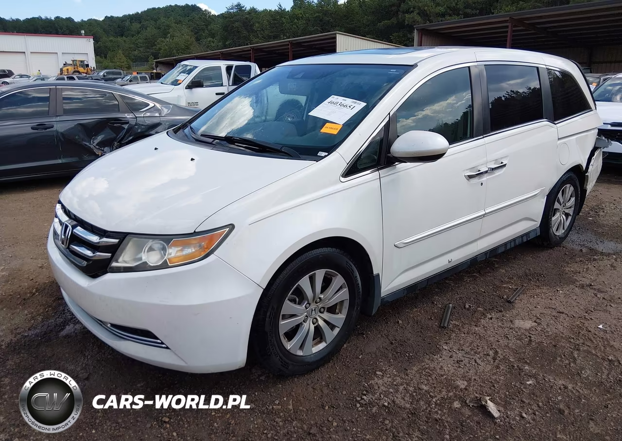 2016 Honda Odyssey Ex-L VIN:5FNRL5H65GB160648 - 2