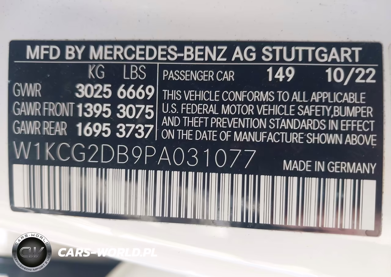 2023 Mercedes-Benz Eqs 450+ VIN:W1KCG2DB9PA031077 - 9