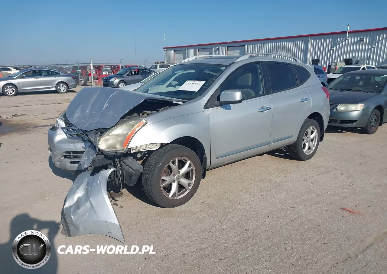 2011 Nissan Rogue Sv VIN:JN8AS5MV8BW314842 - 2