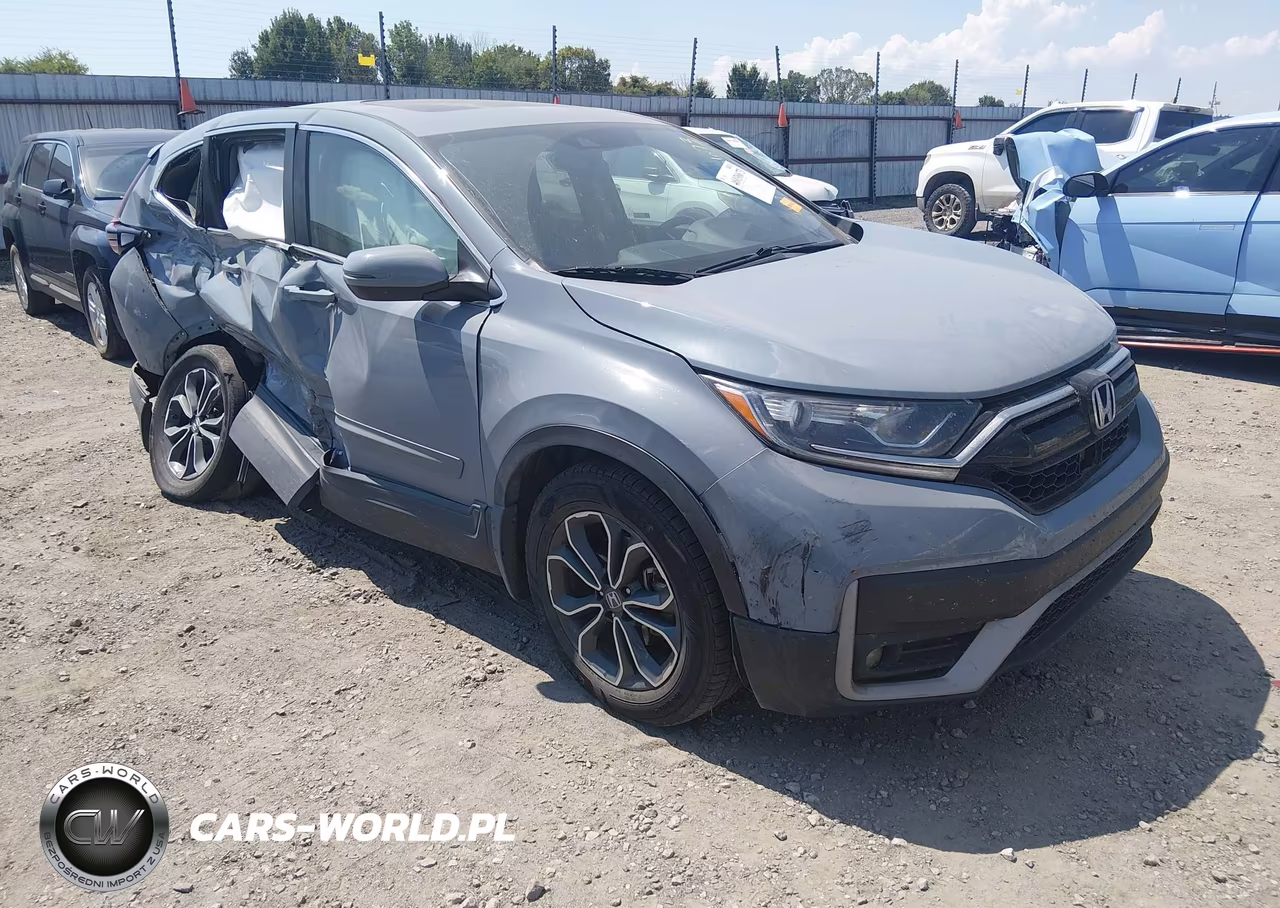 2022 Honda Cr-V Awd Ex-L VIN:7FARW2H88NE037645 - 1