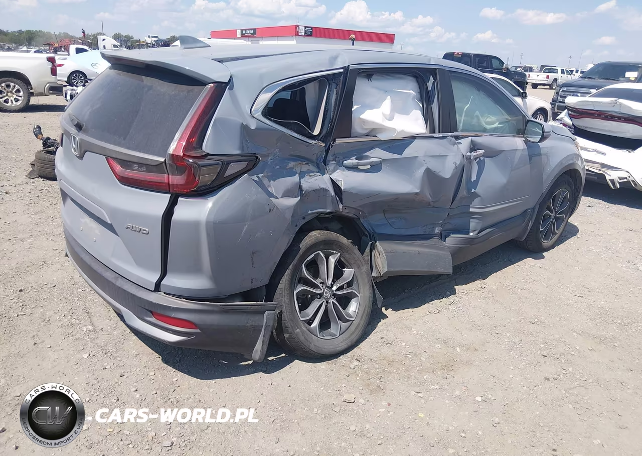 2022 Honda Cr-V Awd Ex-L VIN:7FARW2H88NE037645 - 4