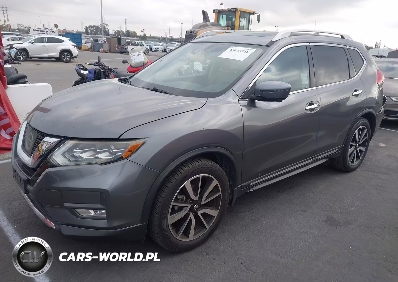 2017 Nissan Rogue Sl VIN:JN8AT2MT5HW399268 - 2