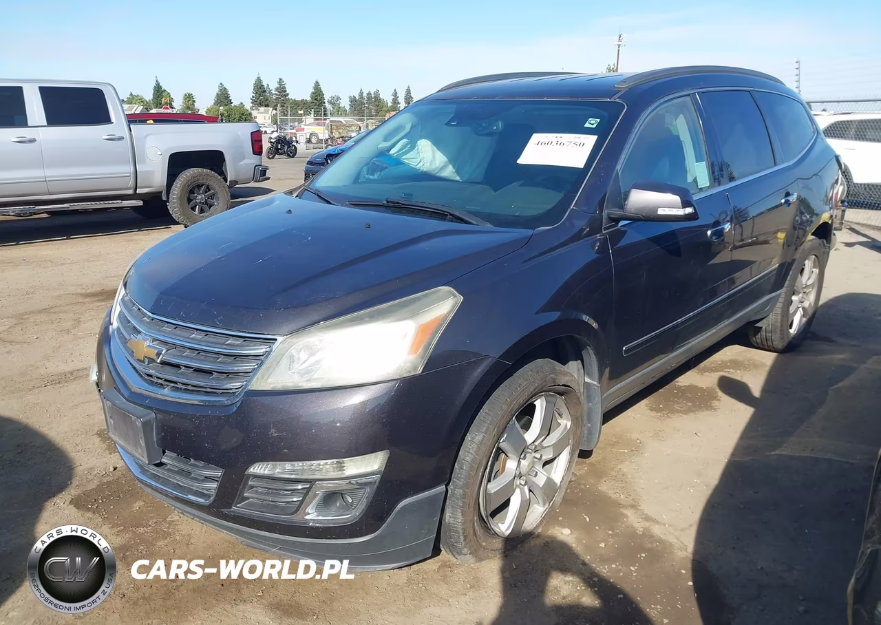 2016 Chevrolet Traverse Ltz VIN:1GNKRJKD7GJ231493 - 2