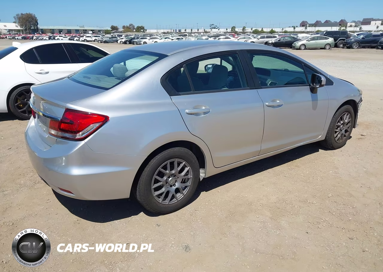 2014 Honda Civic Lx VIN:19XFB2F5XEE250203 - 4