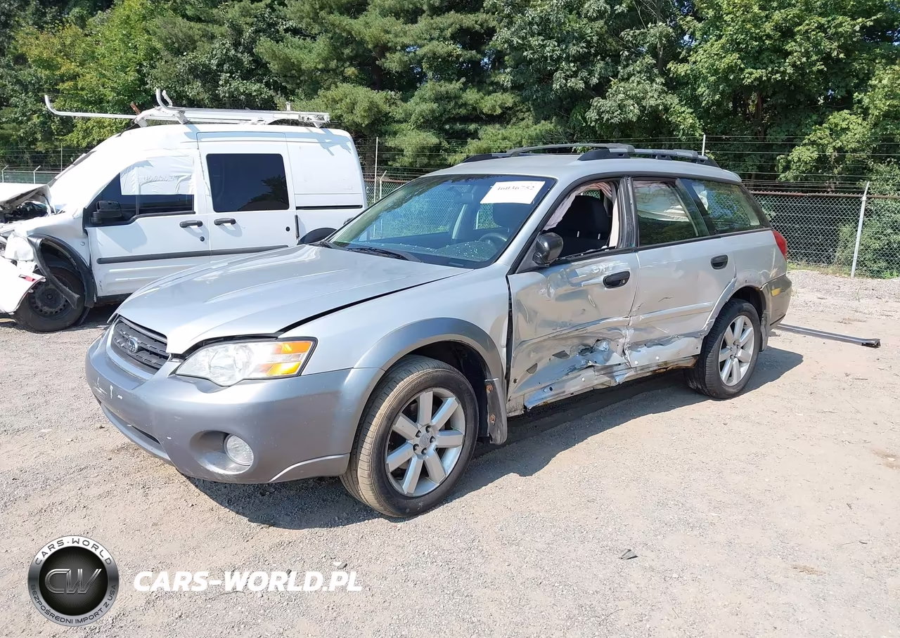 2007 Subaru Outback 2.5I VIN:4S4BP61C377311323 - 2