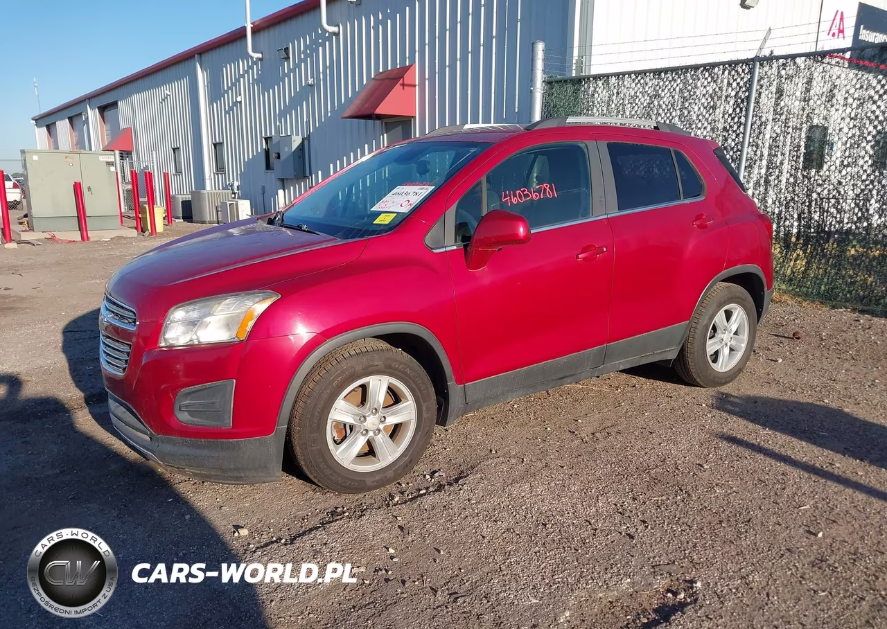 2015 Chevrolet Trax Lt VIN:KL7CJLSB2FB226268 - 2