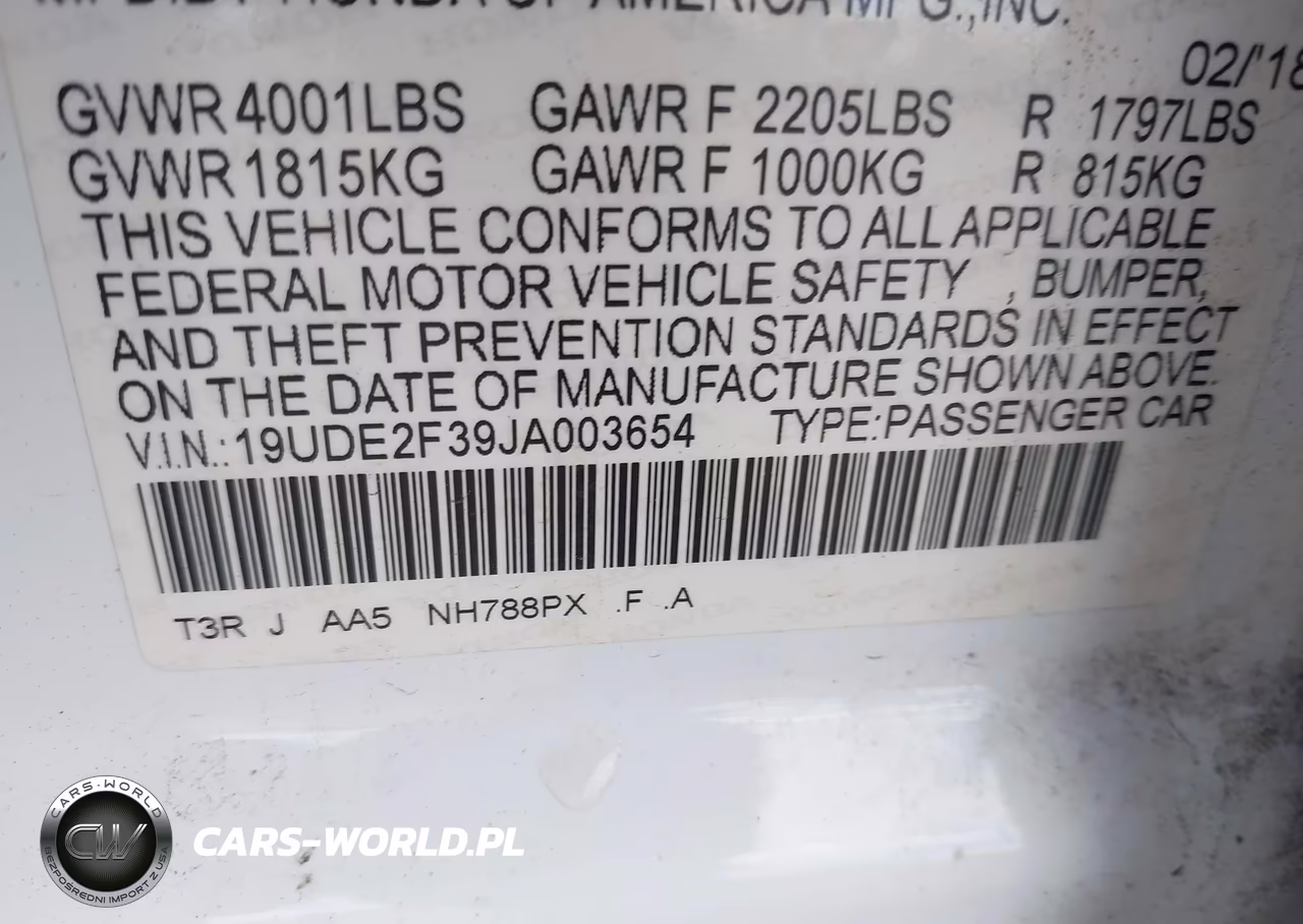 2018 Acura Ilx Acurawatch Plus Package VIN:19UDE2F39JA003654 - 9